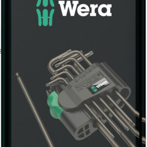 967/9 TX 1 SB Zestaw kluczy trzpieniowych TORX®, BlackLaser, w opakowaniu z zawieszką, 9 części 05073598001 WERA