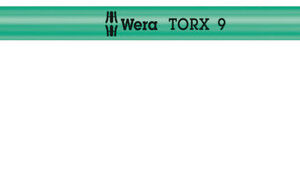 967 SXL Klucz trzpieniowy TORX® Multicolour, długi, TX 9 x 101 mm 05024482001 WERA