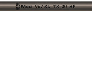 967 XL TORX® HF Klucz trzpieniowy TORX®, z funkcją przytrzymywania, długi, TX 20 x 137 mm 05024455001 WERA