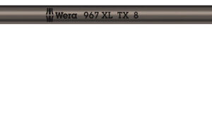 967 XL TORX® HF Klucz trzpieniowy TORX®, z funkcją przytrzymywania, długi, TX 8 x 90 mm 05024451001 WERA