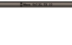 967 XL Klucz trzpieniowy TORX® z końcówką kulistą, długi, TX 10 x 112 mm 05024463001 WERA