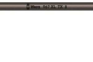 967 XL Klucz trzpieniowy TORX® z końcówką kulistą, długi, TX 8 x 90 mm 05024461001 WERA