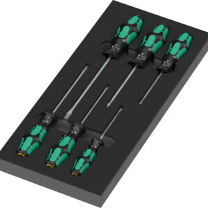 Wkładka piankowa 9718 z wkrętakami Kraftform Seria 300 Set 2, 7 części 05150128001 WERA