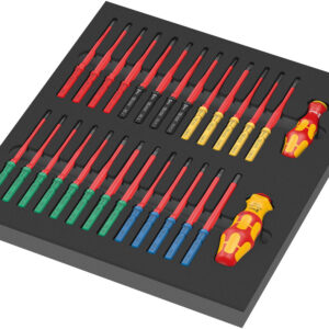 Wkładka piankowa 9751 Kraftform Kompakt VDE, Set 1, 28 części 05150151001 WERA