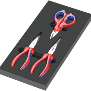 Wkładka piankowa 9781 ze szczypcami KNIPEX, Set 2, 3 części 05150181001 WERA