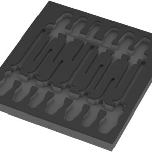 Wkładka piankowa 9814 zestaw wkrętaków do pobijania Set 1, bez narzędzi, 344 x 30 x 392 mm 05137314001 WERA