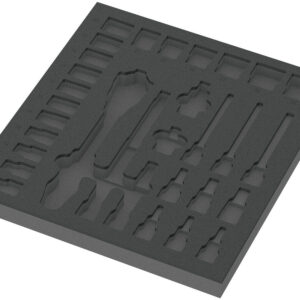 Wkładka piankowa 9822 Zyklop 1/2" 8000 C, Set 1, pusta, 344 x 30 x 392 mm 05137322001 WERA