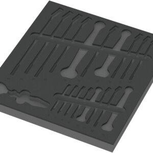 Wkładka piankowa 9831 6003 Joker, Set 1, pusta, 344 x 30 x 392 mm 05137331001 WERA