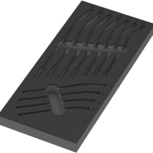 Wkładka piankowa 9833 zestaw kluczy Joker Switch 6001 Set 1, bez narzędzi, 172 x 30 x 392 mm 05137333001 WERA
