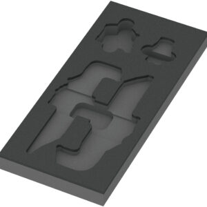 Wkładka piankowa 9840 z kluczami trzpieniowymi, Set 1, pusta, 172 x 30 x 392 mm 05137340001 WERA