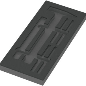 Wkładka piankowa 9882 z narzędziami do pobijania, Set 1, pusta, 172 x 30 x 392 mm 05137382001 WERA