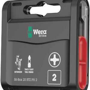 Bit-Box 20 BTZ PH, PH 2 x 25 mm, 20 części 05057751001 WERA