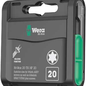 Bit-Box 20 TX HF, TX 20 x 25 mm, 20 części 05057777001 WERA