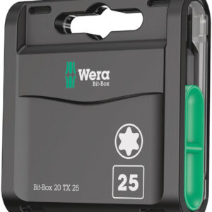 Bit-Box 20 TX, TX 25 x 25 mm, 20 części 05057773001 WERA