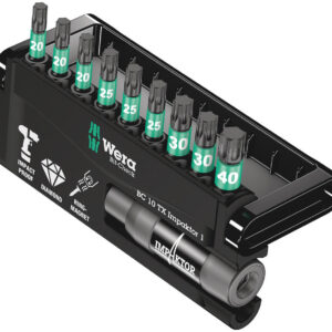 Bit-Check 10 TX Impaktor 1, 10 części 05057688001 WERA