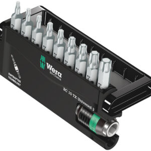 Bit-Check 10 TX Universal 2, 10 części 05057115001 WERA