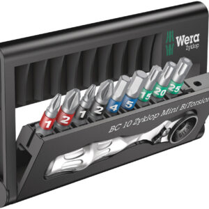 Bit-Check 10 Zyklop Mini BiTorsion 1, 10 części 05057418001 WERA