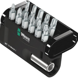 Bit-Check 12 Metal 1, 12 części 05057424001 WERA