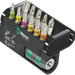 Bit-Check 12 Wood TX HF 1, 12 części 05057435001 WERA