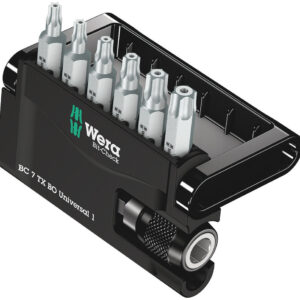 Bit-Check 7 TX BO Universal 1, 7 części 05056158001 WERA