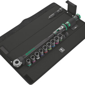 Klucz dynamometryczny Click-Torque C 3 Set 2 do wykonywania połączeń śrubowych w betonie, 40-200 Nm, 11 części 05075681001 WERA