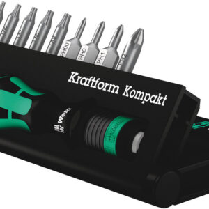 Kraftform Kompakt 12, 10 części 05135942001 WERA