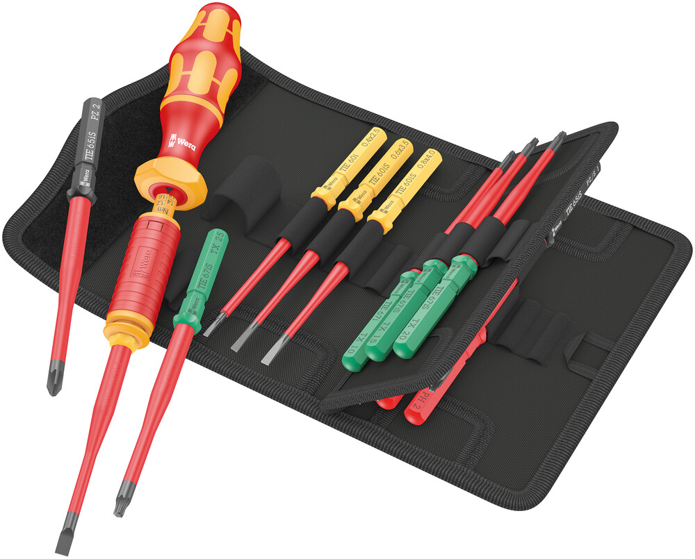 Kraftform Kompakt VDE 15 Torque 1,2-3,0 Nm extra slim 1 Tool Finder, 15 części 05006605001 WERA