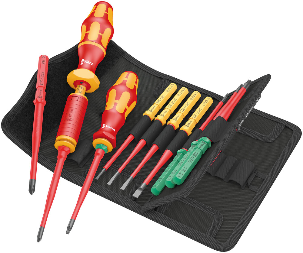 Kraftform Kompakt VDE 16 Torque 1,2-3,0 Nm extra slim 1 Tool Finder, 16 części 05006609001 WERA