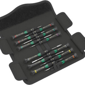 Kraftform Micro 12 Electronics 1 Zestaw wkrętaków precyzyjnych nasadowych, 12 części 05073677001 WERA