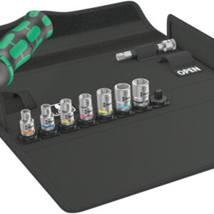 Safe-Torque A 1 Set 1, z zabierakiem czworokątnym 1/4", 2-12 Nm, 10 części 05075830001 WERA