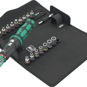 Safe-Torque A 1 SHK Set 1, z zabierakiem czworokątnym 1/4", 2-12 Nm, 20 części 05136073001 WERA