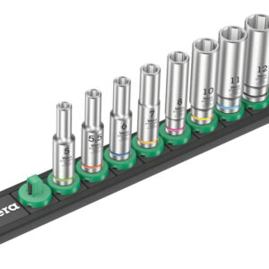 Listwa magnetyczna A Deep 1 na zestaw kluczy nasadowych 1/4", 9 części 05005410001 WERA