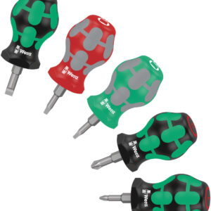 Zestaw wkrętaków Stubby Set 3, 5 części 05008872001 WERA