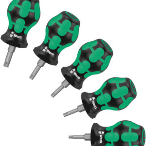 Zestaw wkrętaków TORX® Stubby Set TX 1, 5 części 05008876001 WERA