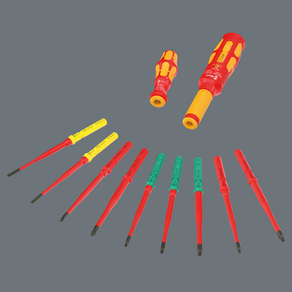 Zestaw narzędzi do szaf sterowniczych Kraftform Kompakt VDE Safe-Torque Speed Basic 2, 11 części 05006635001 WERA - obrazek 7