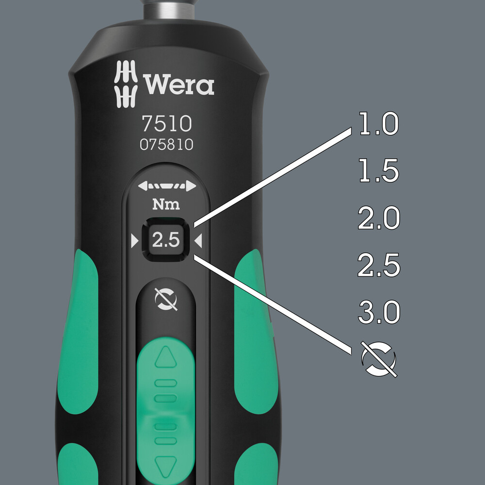 Zestaw narzędzi Safe-Torque Speed 7510/14 do płytek wymiennych z węglika spiekanego, 14 części 05075840001 WERA - obrazek 4