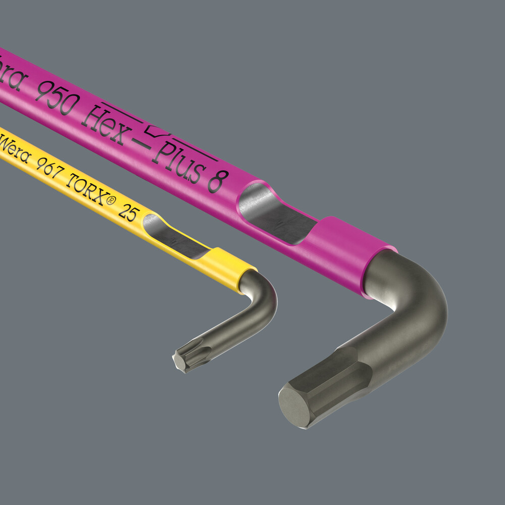 Zestaw kluczy trzpieniowych sześciokątnych (metrycznych) / TORX® Big Pack Multicolour Set 1, 19 części 05133287001 WERA - obrazek 4